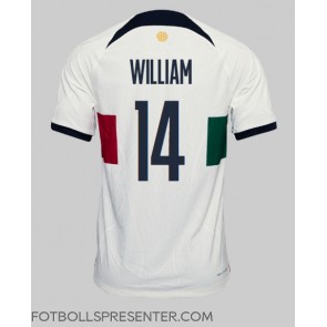 Portugal William Carvalho #14 Borta Matchtröja VM 2022 Kortärmad